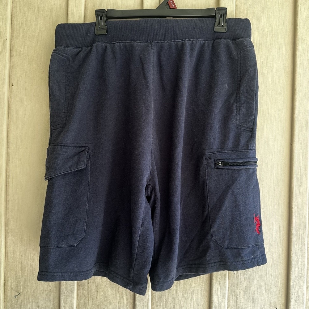 Polo Ralph Lauren Fleece Shorts Big Pony SWEATS Drawstring XL Extra Large Mens